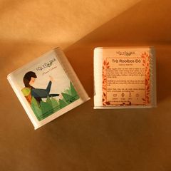 Trà Rooibos Hồng Trà Nam Phi Nhập Khẩu Lon Thiếc Đẹp