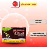  LỐC 10 HỘP Viên giải rượu Win-21 USApharma (hộp 4 viên) - Maxpharmacy 