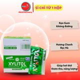  LỐC 10 GÓI Kẹo Gum Không Đường XYLITOL Xanh Lá (kẹo cao su) Ngừa sâu răng và Thơm miệng Gói 11,6g - Maxpharmacy 