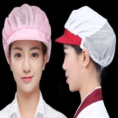 Nón lưới thuỷ sản trắng