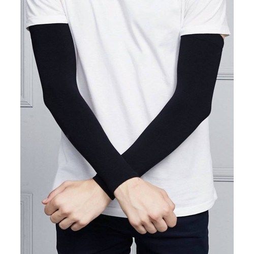 Ống tay thun đen