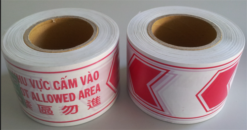 Băng rào cảnh báo lõi nhựa
