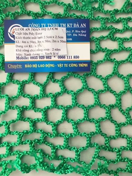 Lưới bao che công trình 30*50m