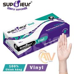 Găng tay y tế Vinyl không bột Supersieur