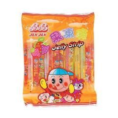 Thạch rau câu Jin Jin Fruit Jelly Strip 390g