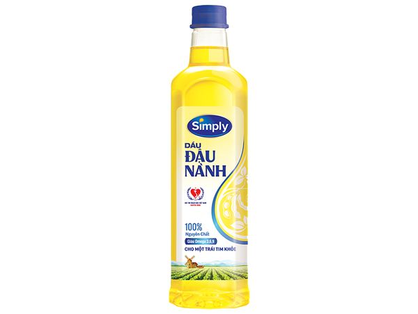 Dầu ăn đậu nành Simply 1L