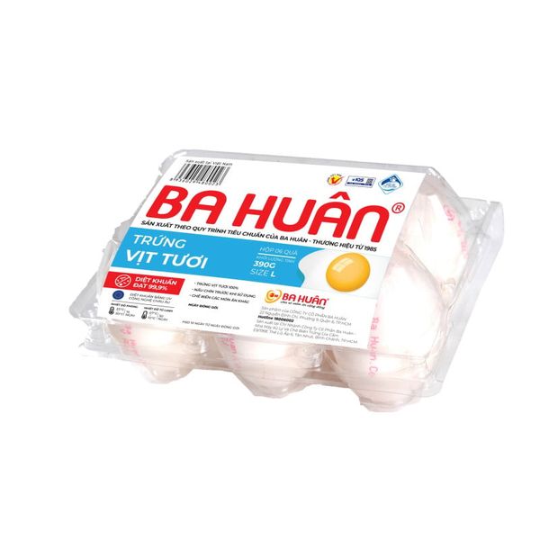 Trứng vịt hộp 6 quả