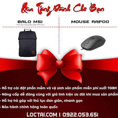  Laptop MSI Sword 16 HX B14VEKG-459VN i7-14700HX| 16GB| 1TB| RTX4050 6GB| 16