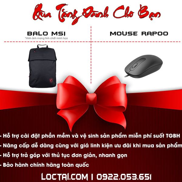  Laptop MSI Katana 15 B13UDXK-2269VN i7-13620H| 8GB| 1TB| RTX3050 6GB| 15.6