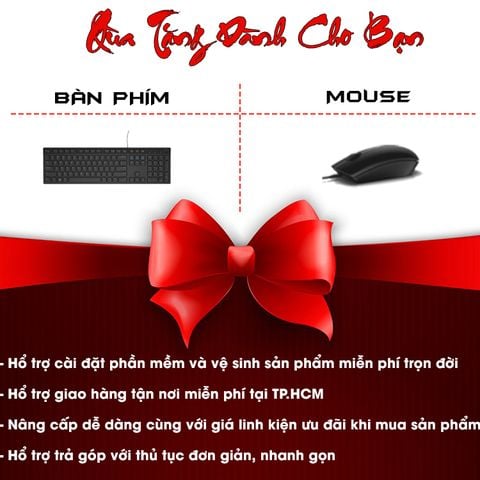  Máy Tính Để Bàn PC DELL Inspiron 3030 SFF 42IN3030S14700 i7-14700| 16GB| 1TB| OB| Wifi,BT| Win11 