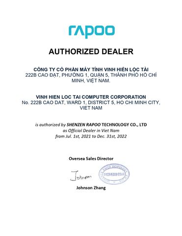  Chuột máy tính Rapoo M22 (Không dây - Kết nối USB) 