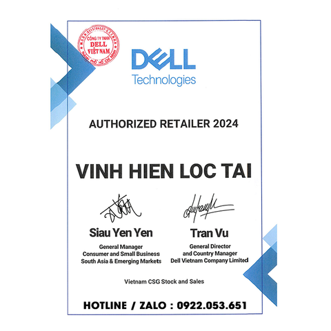  Máy Tính Để Bàn PC DELL Inspiron 3030 SFF 42IN3030S14100 i3-14100| 8GB| 512GB| OB| Wifi,BT| Win11 
