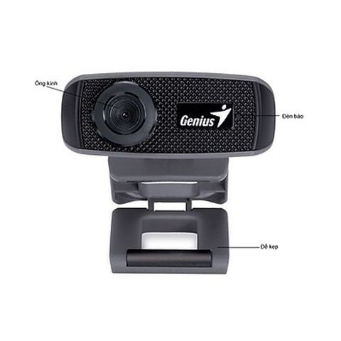  Webcam Genius FaceCam 1000X HD (720p) 