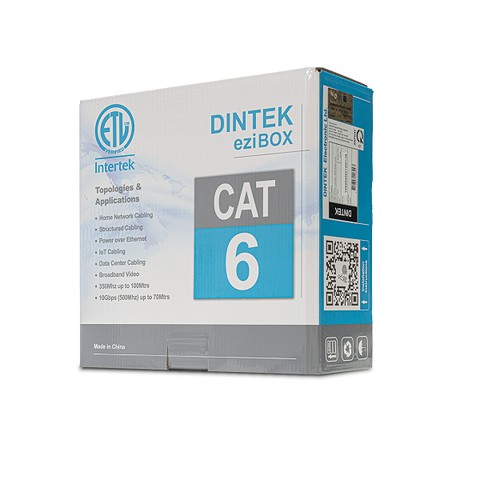  Dây cáp mạng Dintek Cat6 UTP 100m 1101-04063 