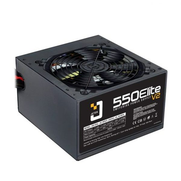  Nguồn máy tính JETEK 550 Elite (550W) 
