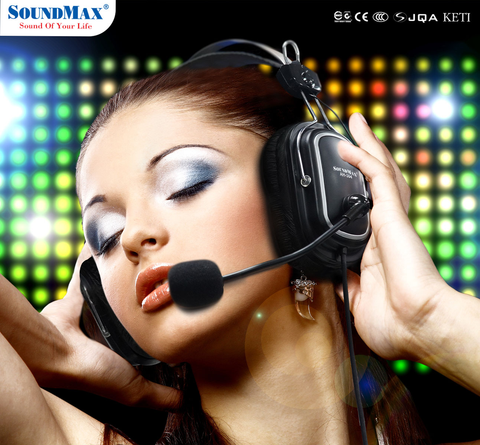  Tai nghe SoundMax AH-304 ( Over-ear - Tai nghe chụp tai ) 