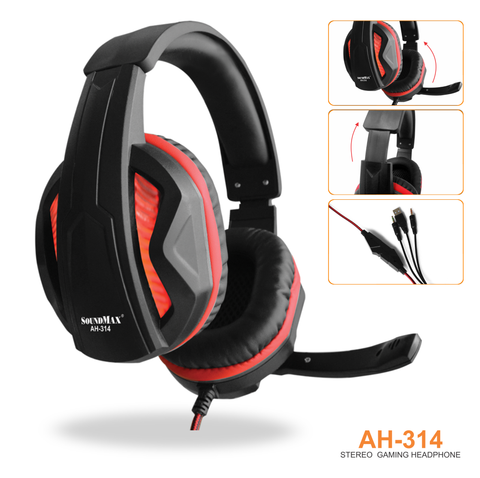  Tai nghe Gaming SoundMax AH-314 ( Tai nghe chụp tai Over-ear ) 