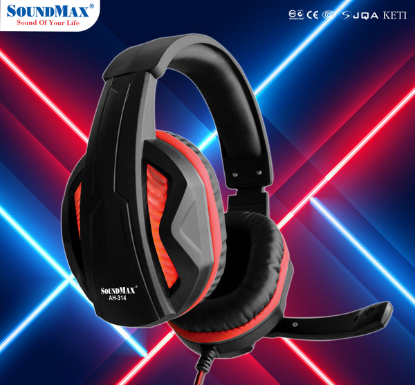  Tai nghe Gaming SoundMax AH-314 ( Tai nghe chụp tai Over-ear ) 