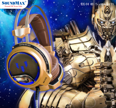  Tai nghe Gaming SoundMax AH-318 ( Tai nghe chụp tai Over-ear ) 