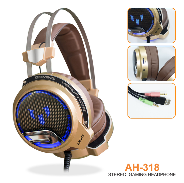  Tai nghe Gaming SoundMax AH-318 ( Tai nghe chụp tai Over-ear ) 