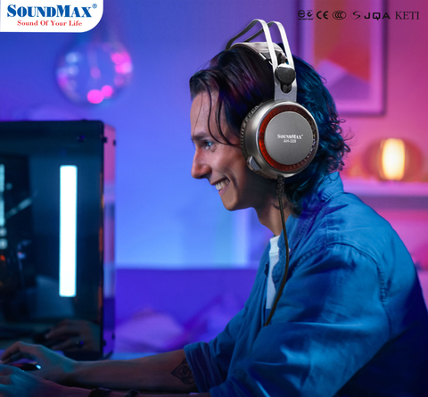  Tai nghe Gaming SoundMax AH-328 ( Tai nghe chụp tai Over-ear ) 