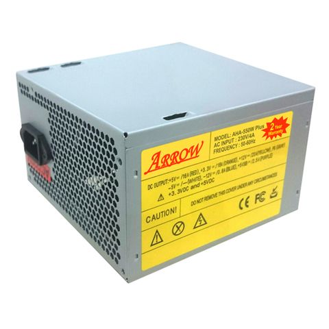  Nguồn máy tính ARROW AH 550W 24P 12 FAN (550W) 