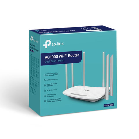  Thiết bị mạng Router Wifi TP-LINK Archer C86 AC1900 