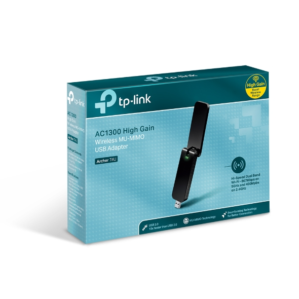  Thiết bị mạng TP-LINK USB Thu Sóng WiFi Archer T4U AC1300 
