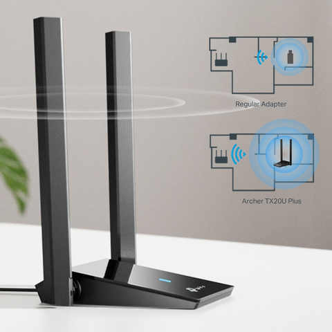  Thiết bị mạng TP-LINK USB Thu Sóng WiFi Archer TX20U Plus AX1800 