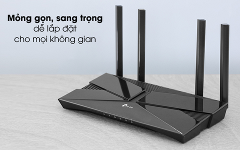  Thiết bị mạng TP-LINK Router Wifi Chuẩn Wifi 6 AX1500 Archer AX10 