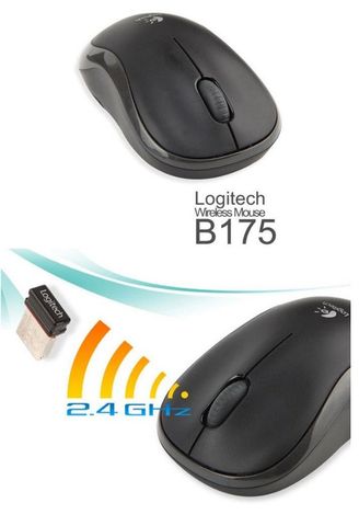  Chuột máy tính Logitech B175 (Không dây - Kết nối USB) 