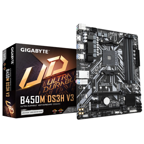  Mainboard Gigabyte B450M DS3H V3 (Chipset Z890) 