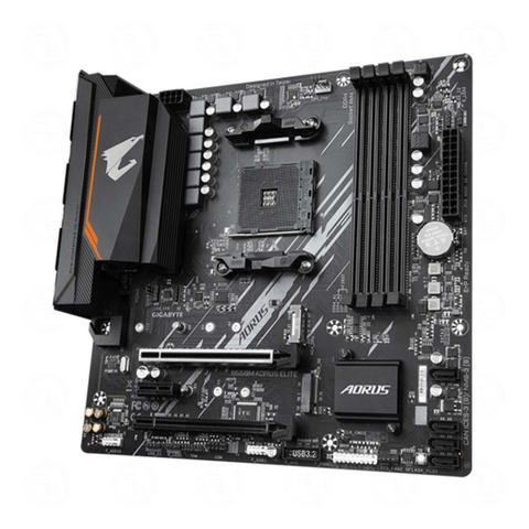  Mainboard Gigabyte B550M Aorus Elite (AMD B550) 