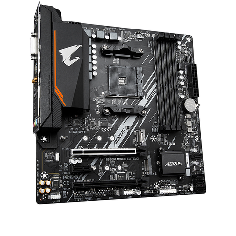  Mainboard Gigabyte B550M Aorus Elite Ax (Chipset AMD B550) 