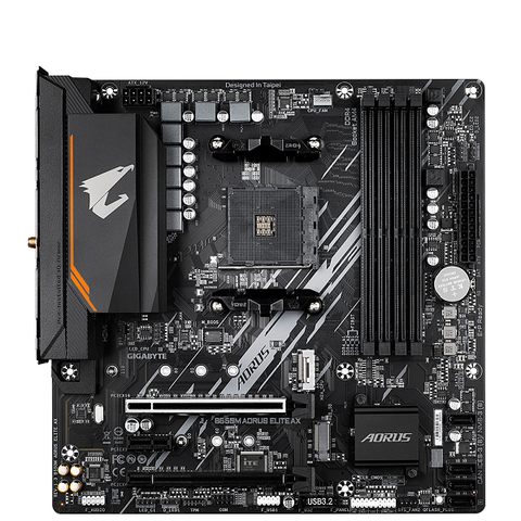  Mainboard Gigabyte B550M Aorus Elite Ax (Chipset AMD B550) 