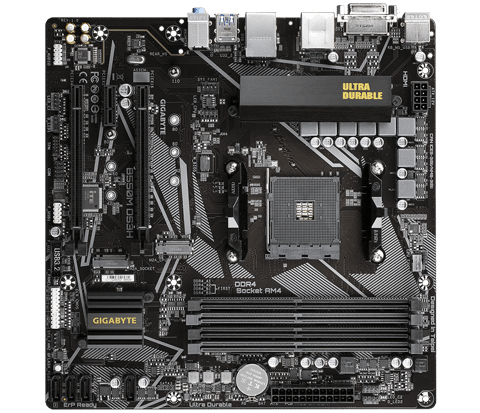  Mainboard Gigabyte B550M DS3H (AMD B550) 
