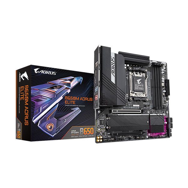  Mainboard Gigabyte B650M AORUS ELITE (Chipset AMD B650) 