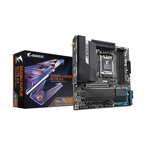  Mainboard Gigabyte B650M Aorus Elite AX (Chipset AMD B650) 