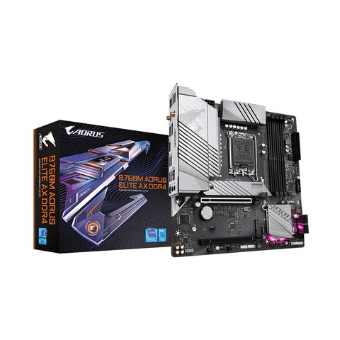  Mainboard Gigabyte B760M A ELITE AX DDR4 (Chipset B760) 