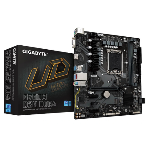  Mainboard Gigabyte B760M D2H DDR4 (Chipset B760) 