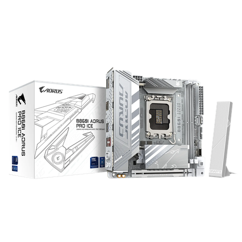  Mainboard Gigabyte B860I AORUS PRO ICE (Chipset B860) 