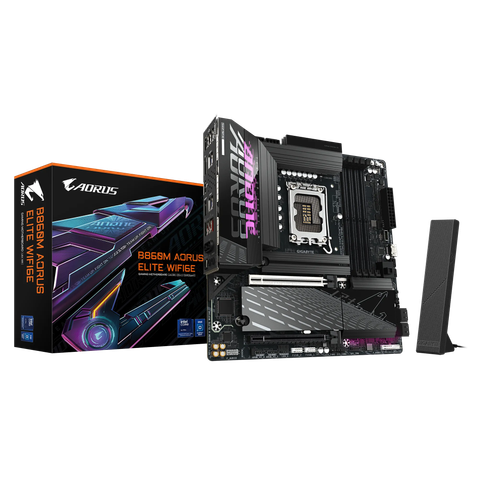  Mainboard Gigabyte B860M AORUS ELITE WIFI6E (Chipset B860) 