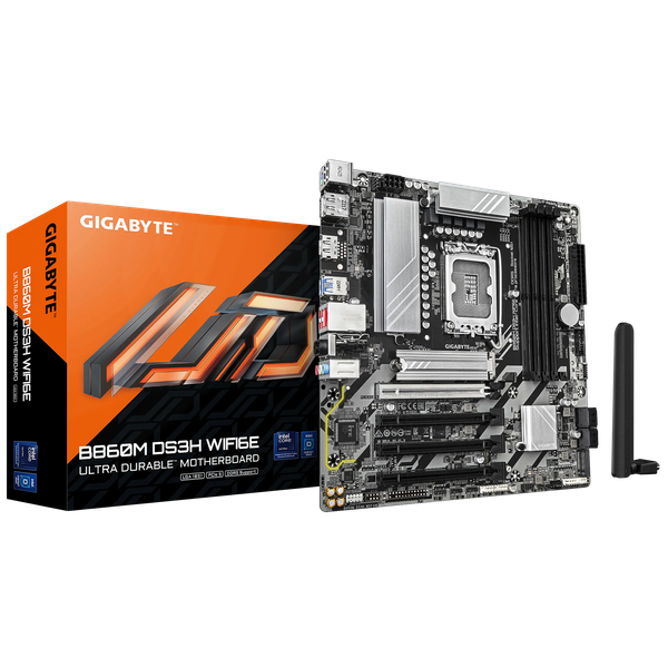 Mainboard Gigabyte B860M DS3H WIFI6E (Chipset B860) 