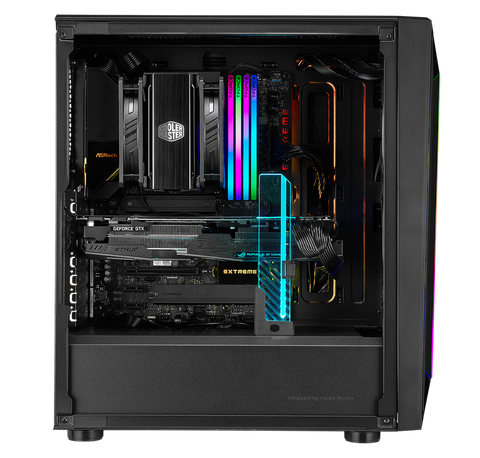  Thùng máy tính | Case Gaming Cooler Master CMP510 Without ODD ARGB Edition CP510-KGNN-S00 