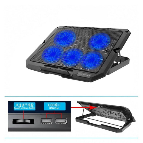  Đế Tản Nhiệt Laptop Cooling Pad X5 