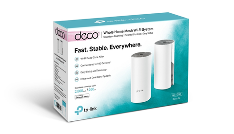  Thiết bị mạng TP-LINK Deco E4 (hệ thống Wifi Mesh) 