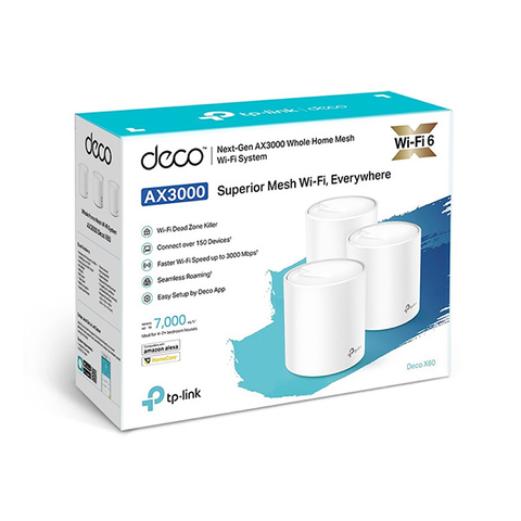  Thiết bị mạng Bộ phát WiFi Mesh TP-Link Deco X50 AX3000 