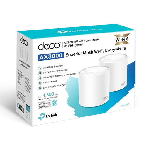  Thiết bị mạng Bộ phát WiFi Mesh TP-Link Deco X50 AX3000 
