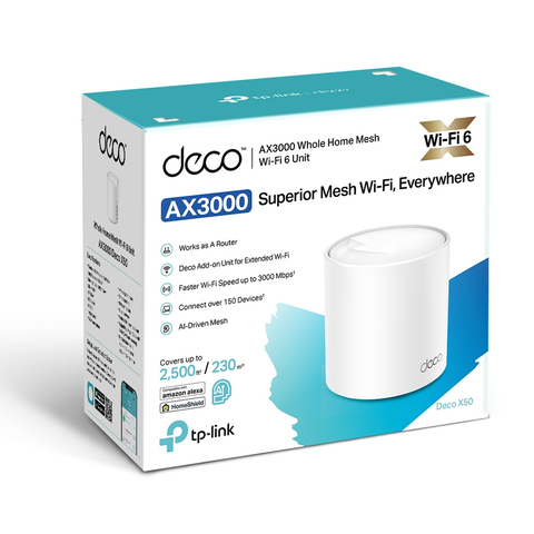  Thiết bị mạng Bộ phát WiFi Mesh TP-Link Deco X50 AX3000 