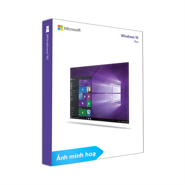  Phần mềm Microsoft Windows 10 Pro 64bit 1pk DSP OEI DVD ( FQC-08929 ) 